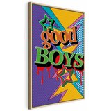  Slika - Good Boys (1 Part) Vertical 60x90 U prirodnom drvenom okviru | shoptok.hr