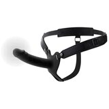 Hidden Desire Inferno Vibrating Silicone Hollow Penis Strap-On with Remote 16cm Black | Shoptok.si