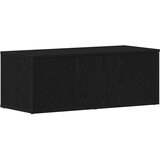 TV ormar s ladicama Crni hrast 80x34x30 cm Konstruirano drvo | shoptok.hr
