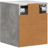  Stenski nočni omarici 2 pcs Betonsko siva 34,5 x 33 x 40 cm, (5000209611) | Shoptok.si