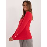 Wool Fashion Italia Sweater-AT-SW-2334.91-red Cene