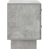  Noćni ormar Betonska siva 62 x 34,5 x 47,5 cm Konstruirano drvo | shoptok.hr