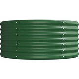  Povišena vrtna gredica od čelika 296 x 80 x 36 cm zelena | shoptok.hr