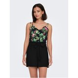 Only Green-black women's patterned tank top Nova - Women Cijene