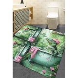 Lessentiel Maison set prostirki za kupatilo, 3 komada, zeleni Cene