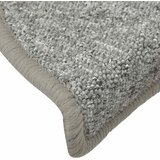  Prostirke za stepenice 30 kom 56x17x3 cm svijetlo sive poluokrugle | Shoptok.si