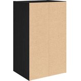  Regal za knjige crni hrasta 31x24x52 cm od konstruiranog drva | shoptok.hr