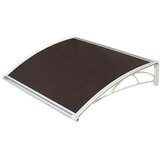 Gutta Nadstrešnica Valtellina 82 x 150 cm, bijeli nosači, bronca pokrov | shoptok.hr