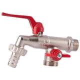 Kovina Krogelni ventil KP 533 (3/4", DN 15, zunanji priklop 3/4", z nastavkom za cev) Cene