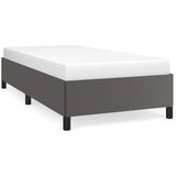 vidaXL Posteljni okvir siv 80x200 cm umetno usnje, (20726060) | Shoptok.si