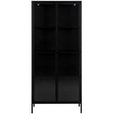 Actona crna metalna vitrina Newcastle, visina 180 cm Cijene