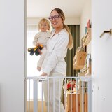 BabyOno Za&amp;scaron;titna ograda 75-96 cm, bijela Slike