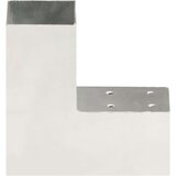 Spojnik za stupove u L-obliku od pocinčanog metala 71 x 71 mm | shoptok.hr