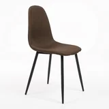 NORVEŠKO RJAV STOL 43*56*86.5 cm, (21300018)