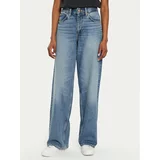 Lee Jeans hlače Rider 112354455 Modra Loose Fit