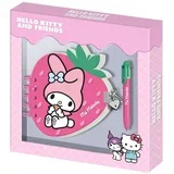 Dnevnik u obliku jagode s bravicom My Melody