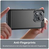Techsuit Carbon Silicone maska za Honor 400 Lite – crna | shoptok.hr