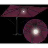  Suncobran s nosačem - Bordo crvena Bordo crvena Metal i tkanina | shoptok.hr