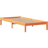 vidaXL Krevet s regalom za knjige bez madraca 90 x 200 cm od borovine | shoptok.hr