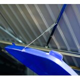  Westman - Metalno spremište za kante za smeće / spremište za alat i bickle - 100x172x131 cm | shoptok.hr