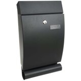 Malatec postni nabiralnik temno siv + predal za casopis 0001 Cene