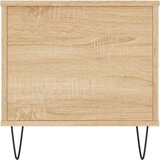 vidaXL Klubska mizica sonoma hrast 90x44,5x45 cm inženirski les | Shoptok.si