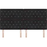  Uzglavlje Crna 180 cm Baršun | shoptok.hr