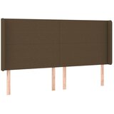  Krevet s oprugama i madracem tamnosmeđi 160x200 cm tkanina | shoptok.hr