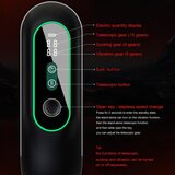 Leopard - punjivi, vibrirajući, masturbator gore-dolje (crni) | shoptok.hr