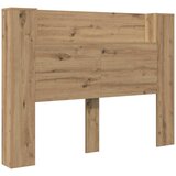  Uzglavlje S LED lampica Umjetnički hrast 140 x 17 x 104,5 cm | shoptok.hr