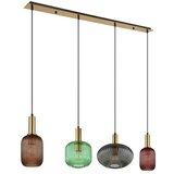 Globo Visilica Normy (60 W, D x Š x V: 1.150 x 300 x 1.200 mm, Broj žarulja: 4 Kom., Zlatna, E27) | shoptok.hr
