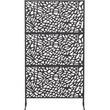  Zaslon za privatnost 100 x 50 x 180 cm Čelik Crna | shoptok.hr