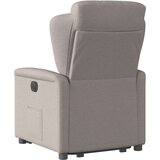  Naslanjač s funkcijo vstajanja taupe blago, (21824903) | Shoptok.si