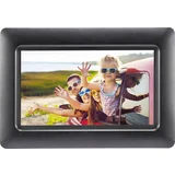 Foto Frame digitalni foto okvir 17.8 cm 7 palec 1024 x 600 Pixel 8 MB črna, (20443962)