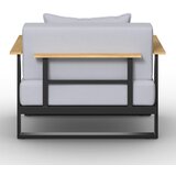Bessagi Garden Lounge Garnitura Fabrizia, Siva, 4-Delno | Shoptok.si