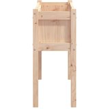  Vrtna sadilica s nogama 110 x 31 x 70 cm od masivne borovine | shoptok.hr