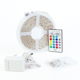 Phenom RGB LED trak 5m IP65 s kontrolerjem in napajalnikom 220-240V, 5050 SMD, 30 LED/m, 7,2W/m u