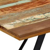 vidaXL blagovaonski stol od masivnog obnovljenog drva 140 x 80 x 76 cm | shoptok.hr