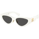 Miu Miu MU03ZS 1425S0 ONE SIZE (54) Bela/Črna Cene