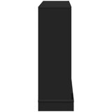 vidaXL Okvir za kamin crni 100 x 30 x 87,5 cm od konstruiranog drva | shoptok.hr