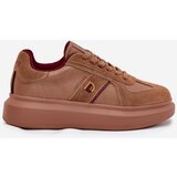 Daniel Lopez Just Dare BIG STAR SHOES Women's Leather Platform Sneakers Big Star By Daniel Lopez | shoptok.hr