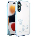  KADEM maska za Samsung Galaxy S26 Flower Rhinestone - Blue | Eponuda.ba