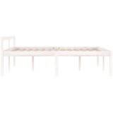  Za krevet od masivne borovine bijeli 140 x 190 cm | shoptok.hr