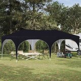  Zložljivi šotor za zabave 575 x 288 x 245 cm Črna, (5000248788) | Shoptok.si