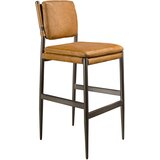 Angel Cerdá Rjav usnjen stolček, (5000008473) Cene