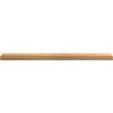  Okenske police 2 kosa svetlo rjava 120x15x2 cm trdna hrastovina | Shoptok.si