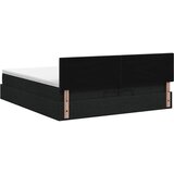  od pjene s madracem i LED-om Crna 200 x 200 cm Tkanina | shoptok.hr