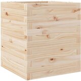vidaXL Vrtno cvetlično korito 40x40x46 cm trdna borovina | Shoptok.si