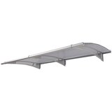Gutta Nadstrešnica PT/L 190, 1900x950x170 mm, akril 4 mm, prozirna | shoptok.hr