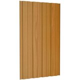 Krovni paneli 12 kom od pocinčanog čelika prirodni 80 x 45 cm | shoptok.hr